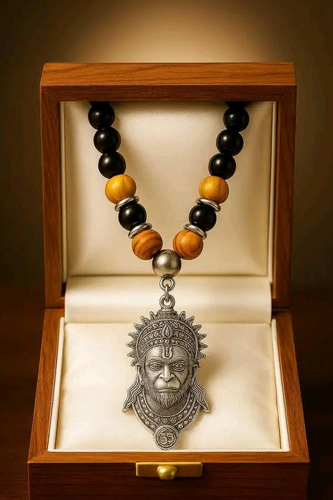 Hanuman Ji Divine Mala Necklace