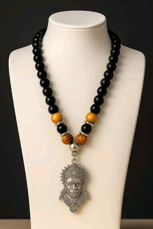 Hanuman Ji Divine Mala Necklace