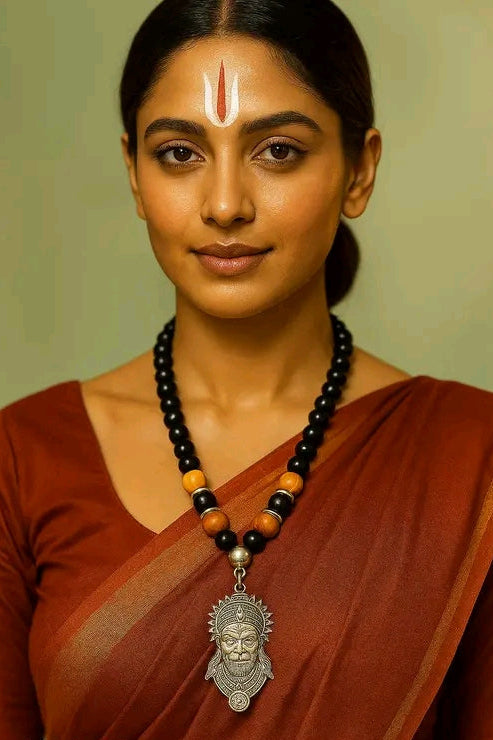 Hanuman Ji Divine Mala Necklace